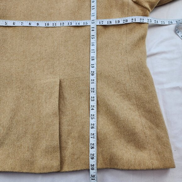 Vintage Camel Hair Blazer Suit Jacket (46 R) - Picture 9 of 11